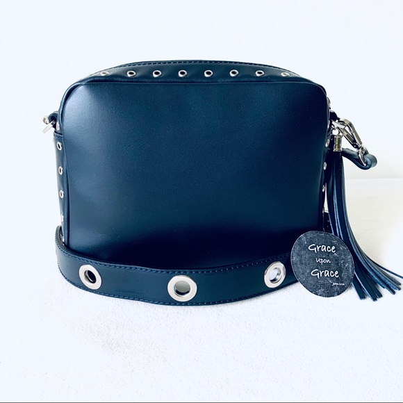 LUANA ITALIAN LEATHER Wide strap shoulder Bag - Picture 2 of 8